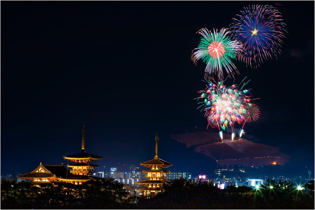 일본 하나비 축제