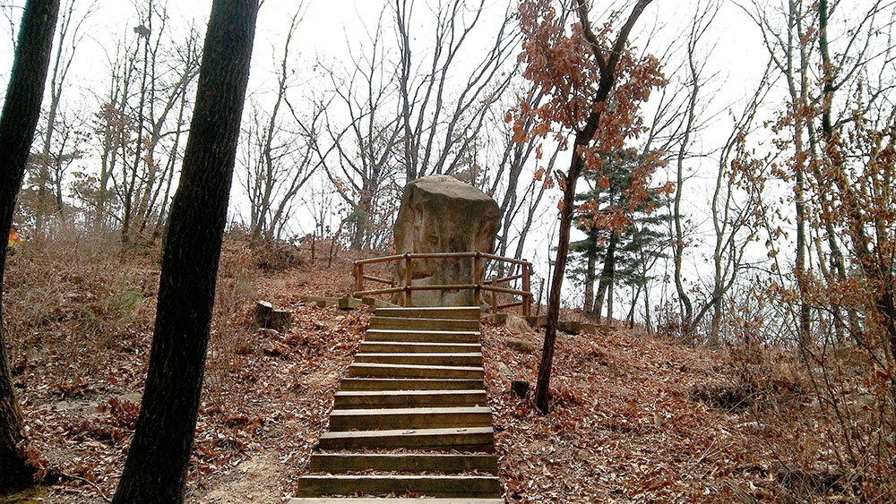 서울둘레길(SeoulDullegil) 1-2코스 수락산&middot;불암산 가는 길 남근석 남자바위