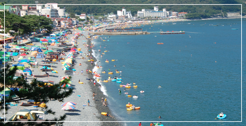 학동흑진주몽돌해변