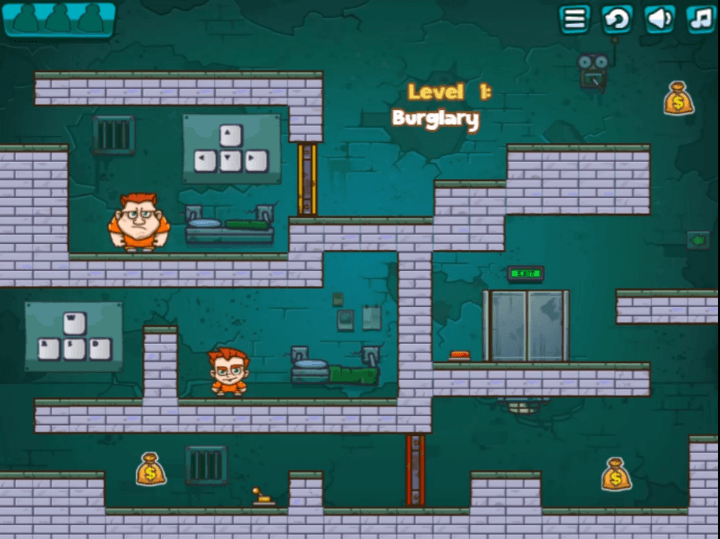 2인용-감옥탈출-게임하기2-시작-화면