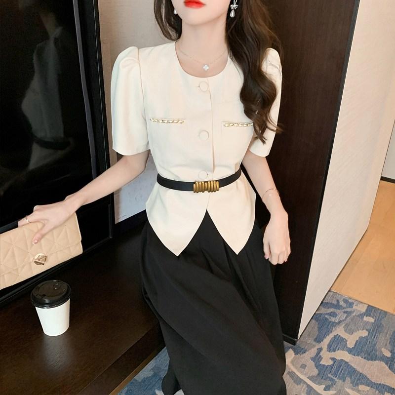 허니시스터 벨트 데일리 롱 투피스 세트 22JN10-88002