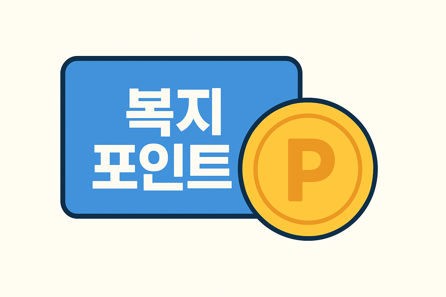 복지-포인트-카드-일러스트