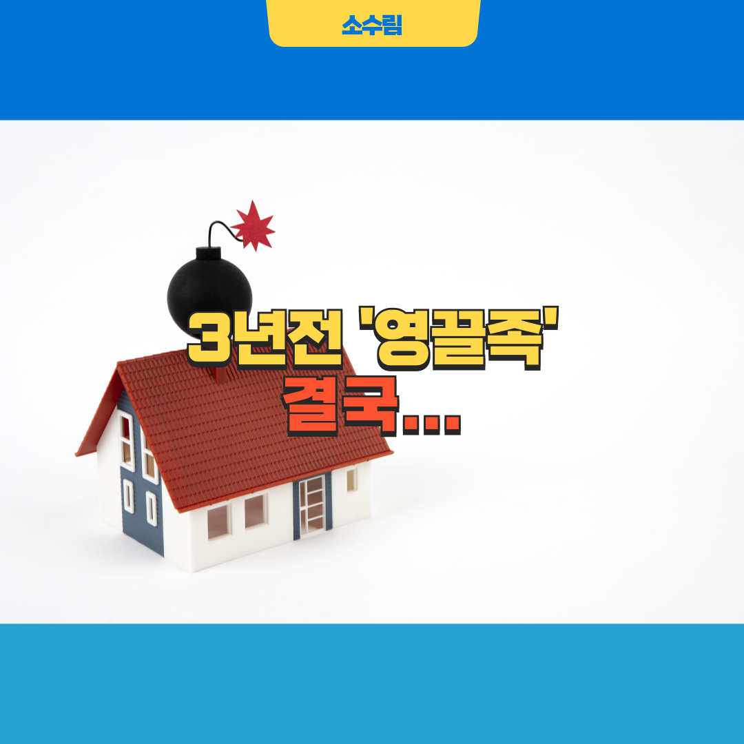 3년전 부동산 영끌족 결국
