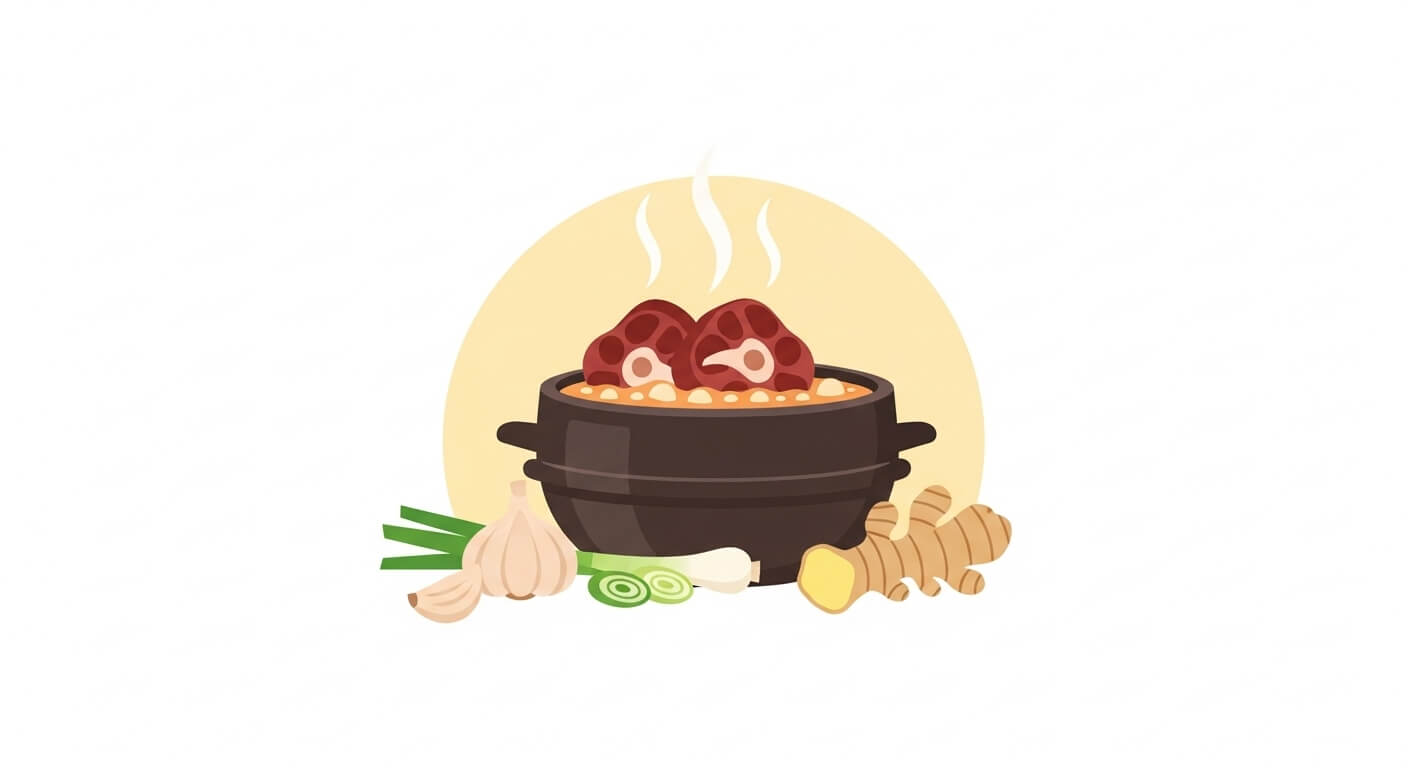 꼬리곰탕, 겨울철 최고의 보양식