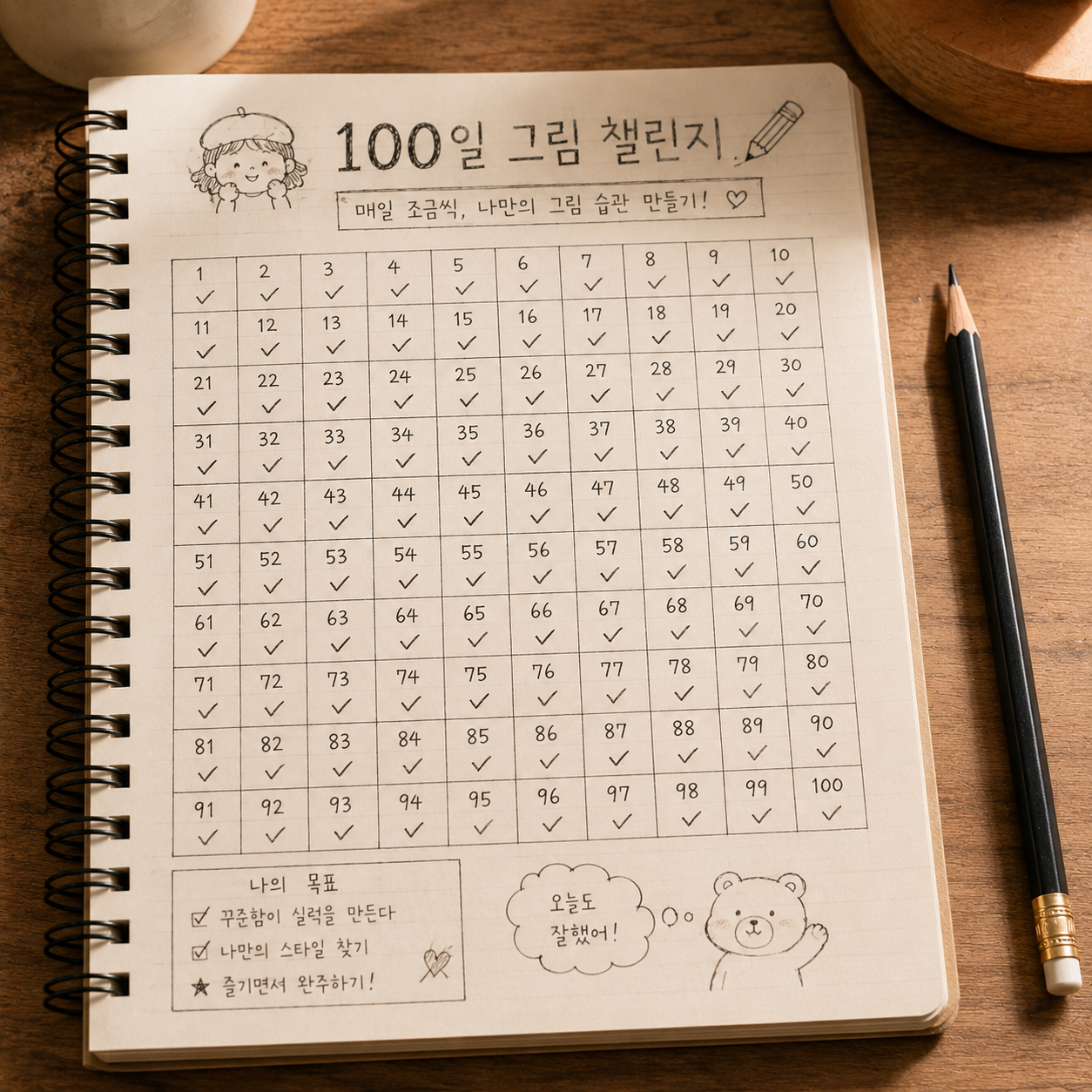 드로잉 독학하기_루틴 만들기