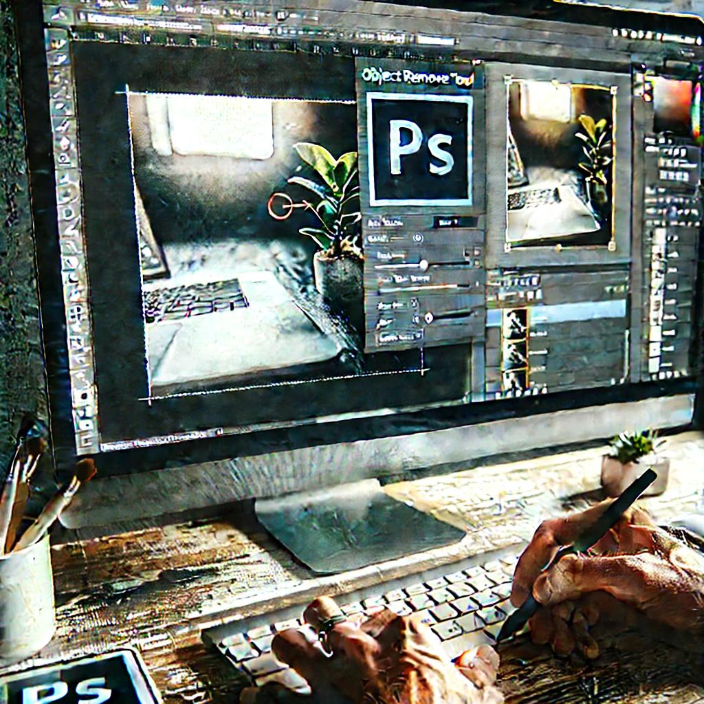 포토샵 물체 지우기