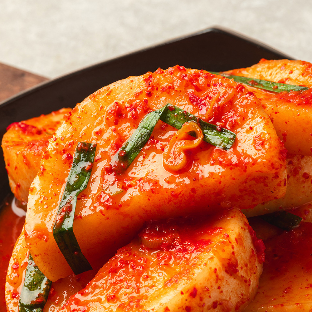 석박지 깍두기 담그는법