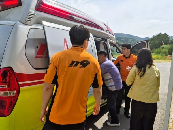 여름철 집중호우 대비! 장성군, 북일면 문암리서 산사태 대응훈련 '실시'