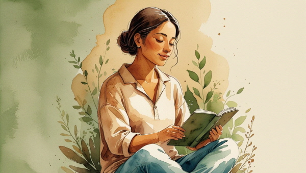 자신을 돌보는 일은 이기심이 아니라 균형입니다에 관한 그림