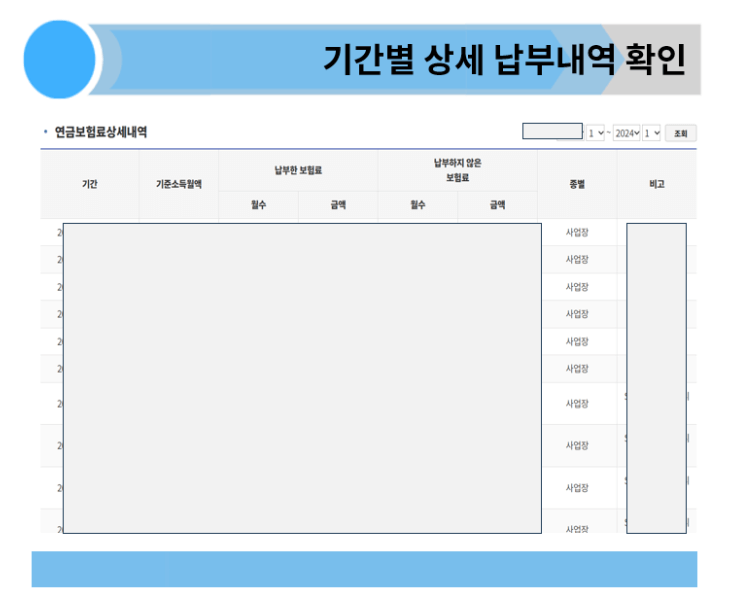 연말정산 납부액조회