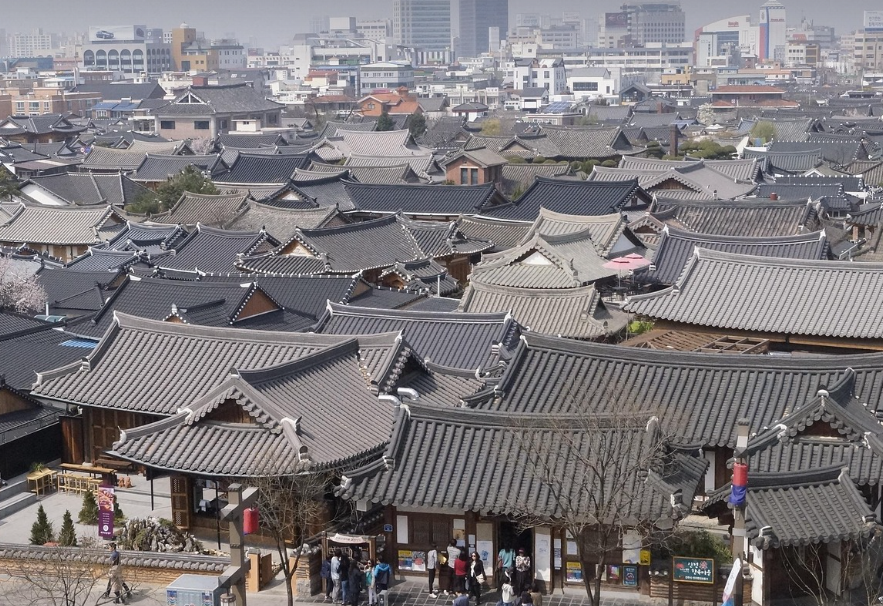 전주 한옥마을 모습