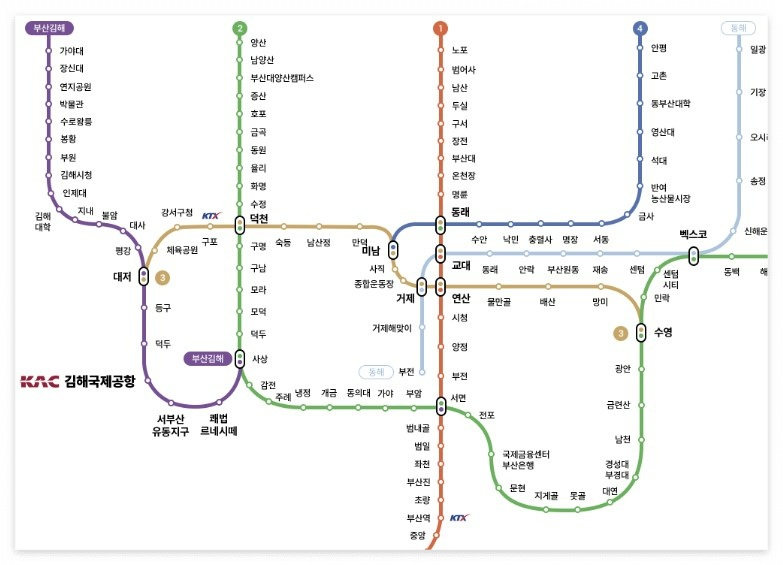 김해공항-지하철