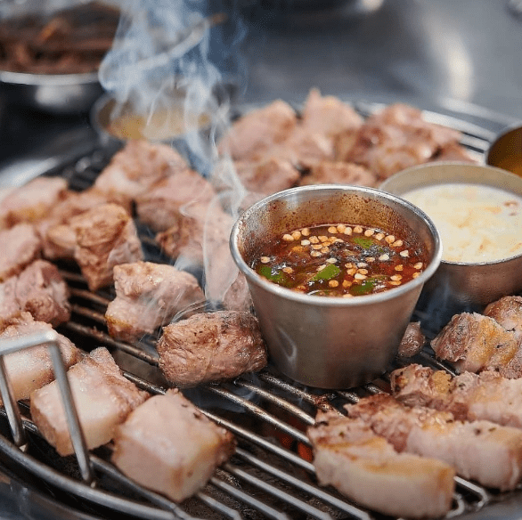 중문 맛집 " 까망돼지 중문점 " 음식 사진
