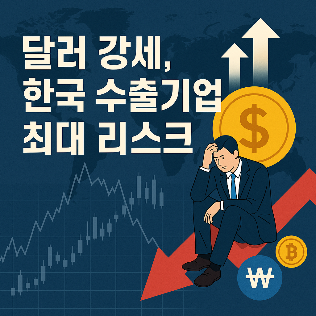 달러 강세, 한국 수출기업의 최대 리스크