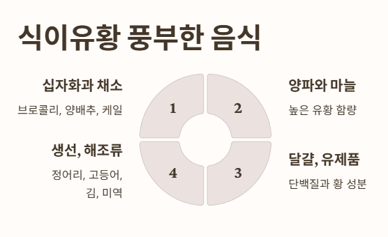 식이유황 많은 음식