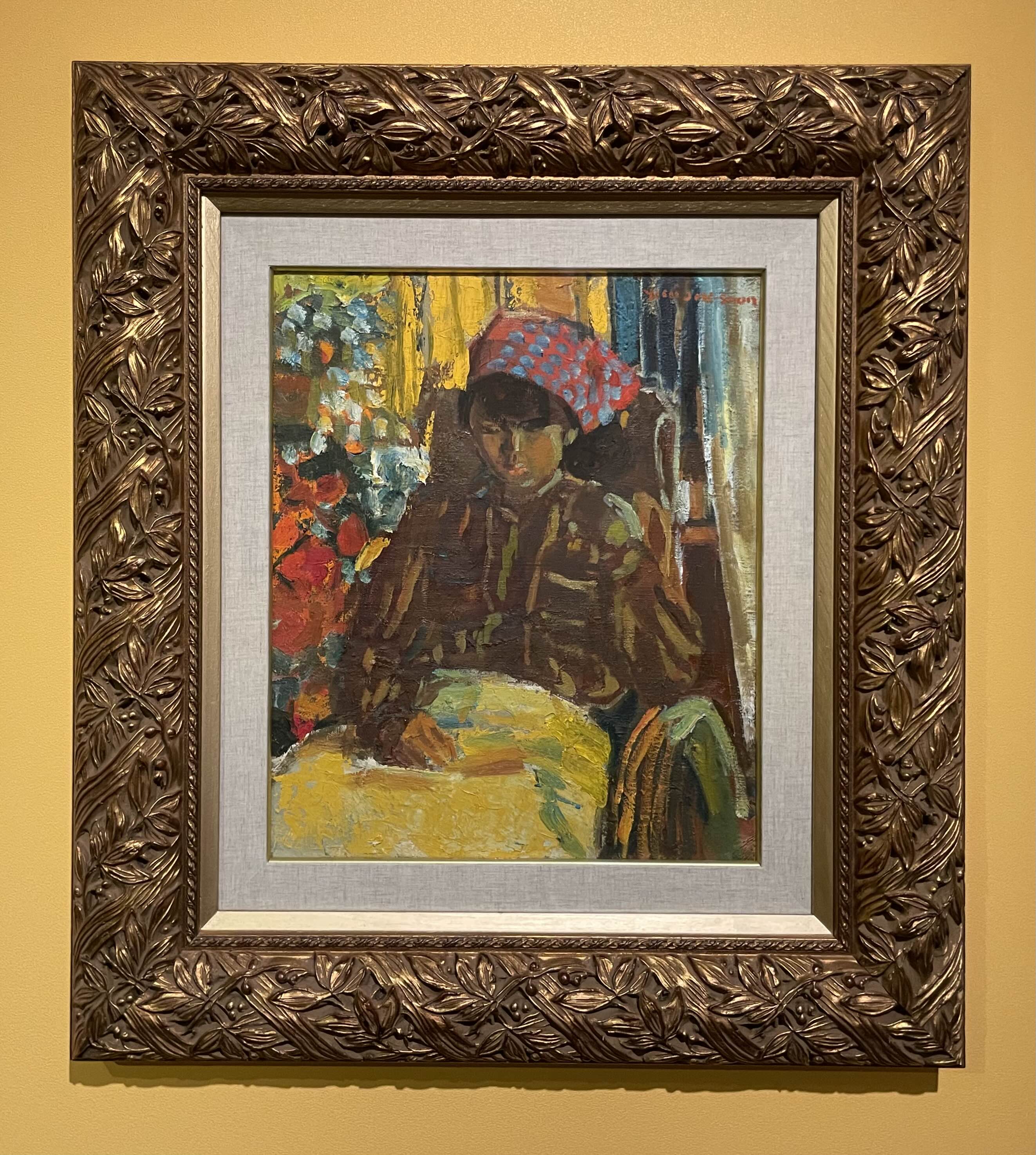 임직순-소녀 (1980, 캔버스에 유채)