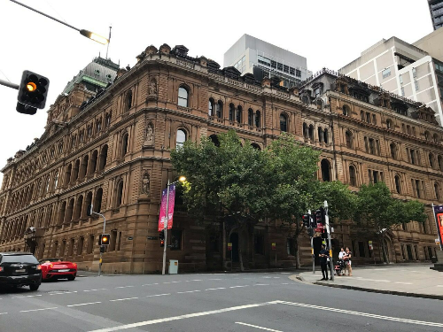 호주 시드니의 QVB, 내부전경