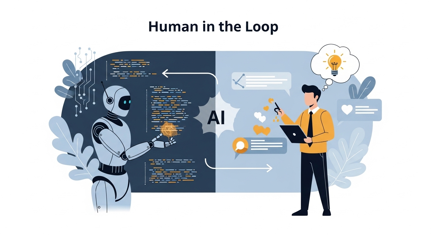 AI 로봇이 반복 작업을 처리하고 인간이 전략 수립과 감성을 더하는 'HIT' 전략의 시각화. AI와 인간의 협업을 통한 콘텐츠 제작을 나타냅니다.
⏳ 실제 콘텐츠 제작 워크플로: 90분의 기적