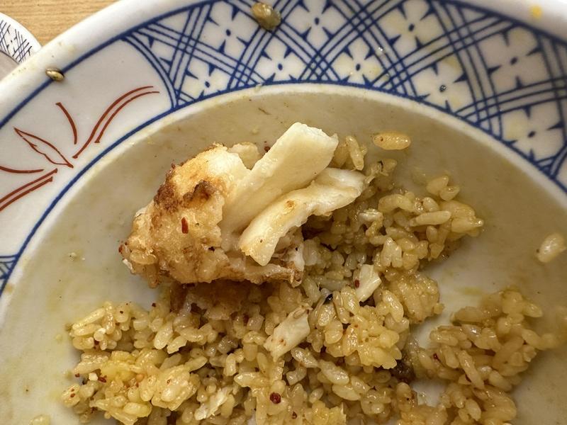 고쿠텐 산본점 - 오징어 튀김 속