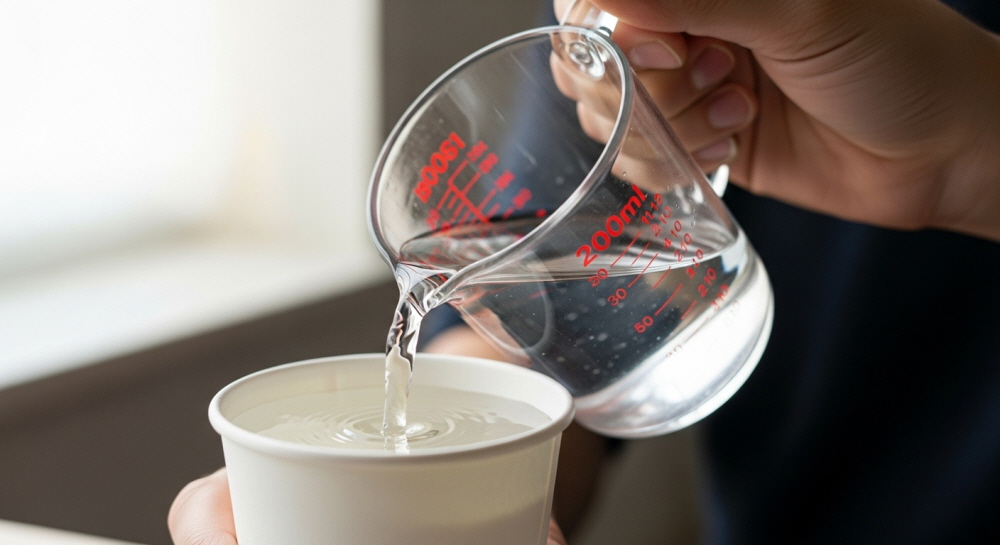 종이컵 사이즈 ml