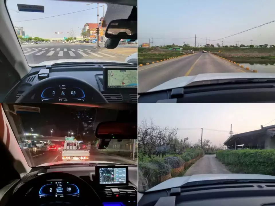 캐스퍼로 주행한 각종 구간을 모았습니다.