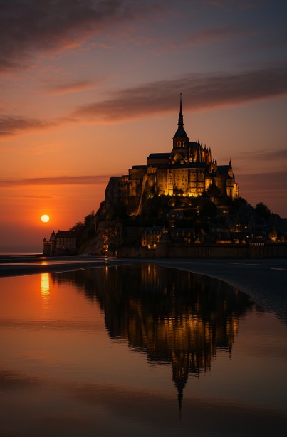 프랑스 여행, 노르망디 몽생미셸