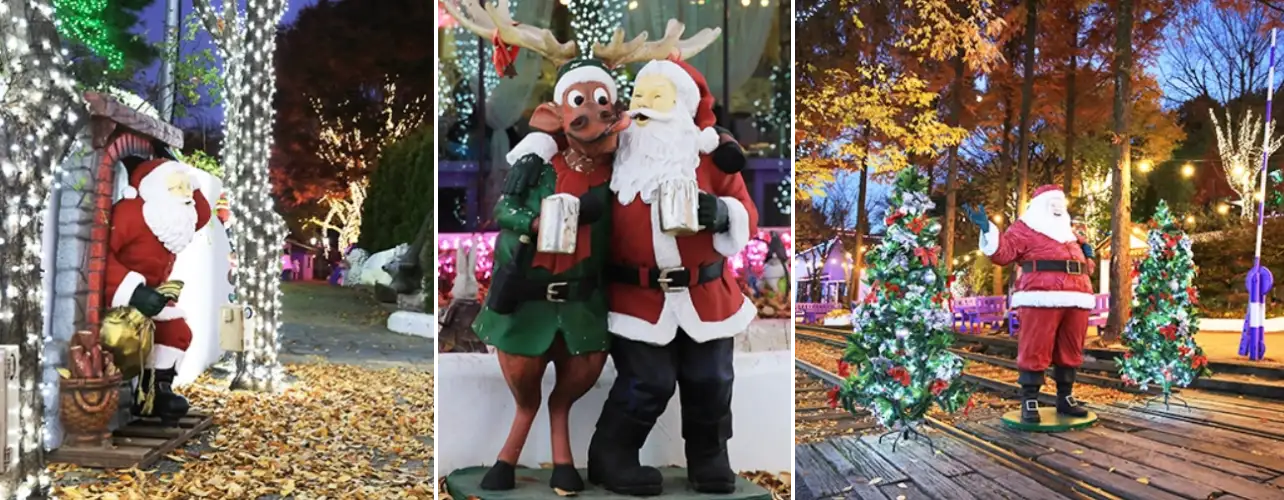 청도 프로방스 산타마을 빛축제