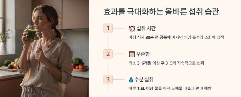 올바른 습관