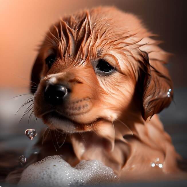 반려견의 올바른 목욕 주기