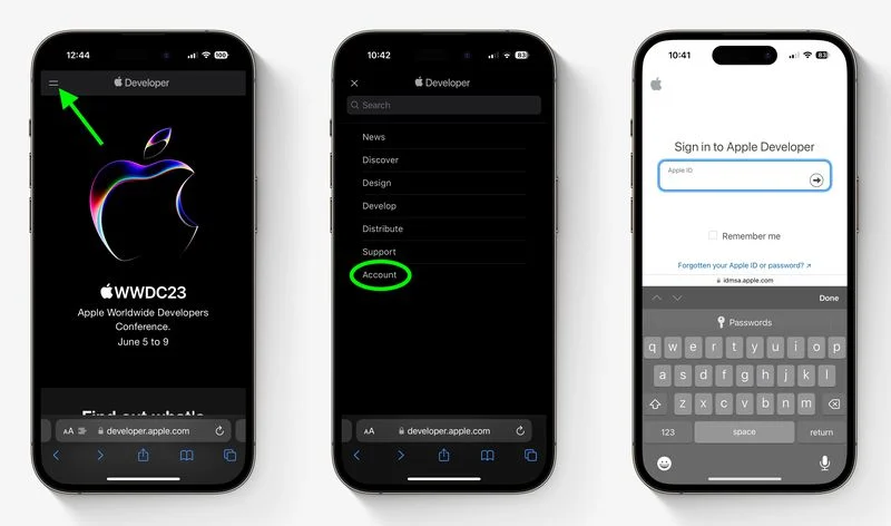 아이폰에 iOS 17 개발자 베타를 무료로 설치하는 방법
