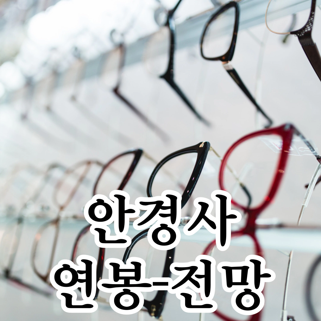 안경사 연봉-전망