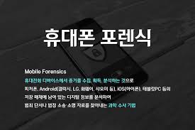 휴대폰 포렌식