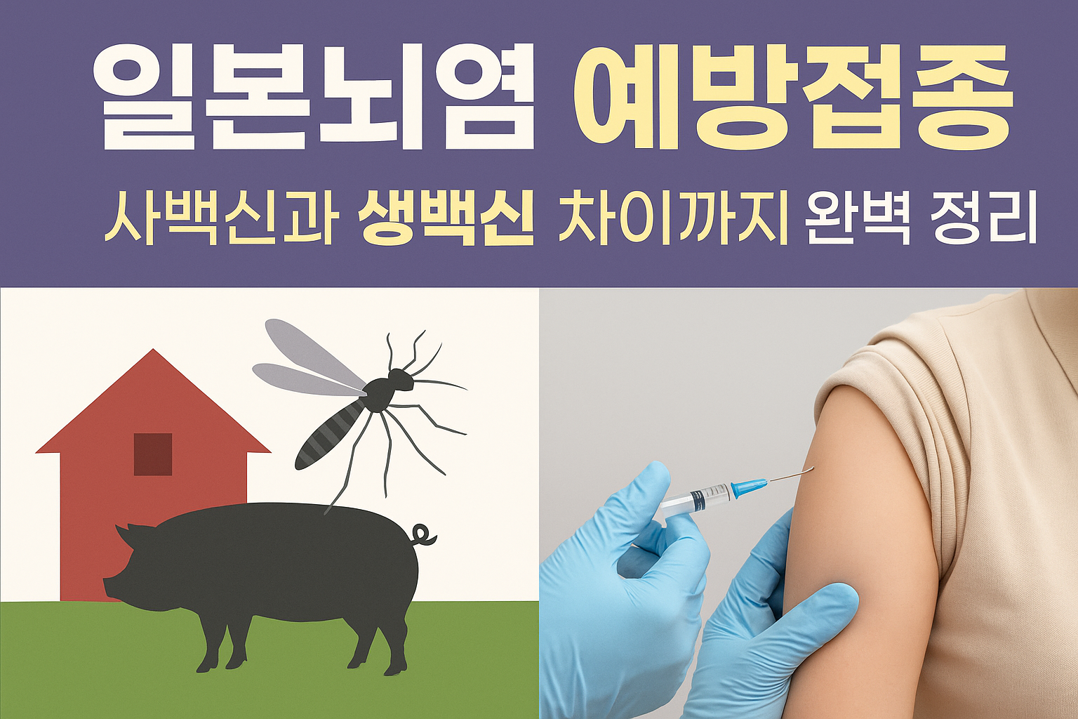 일본뇌염 예방접종