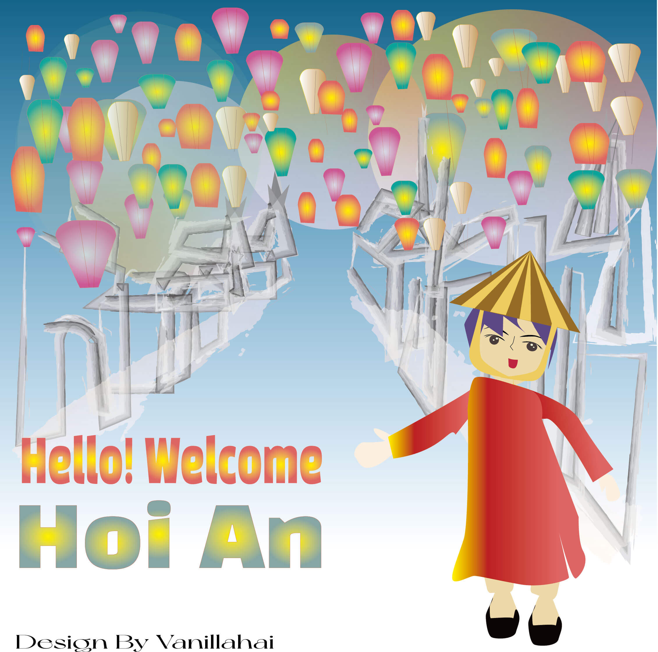 Welcome HoiAn in Vietnam