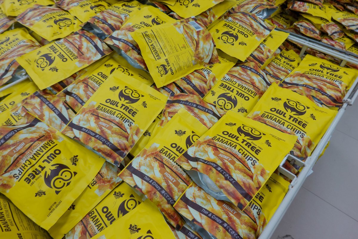 JFIF 파일 바나나칩 사진