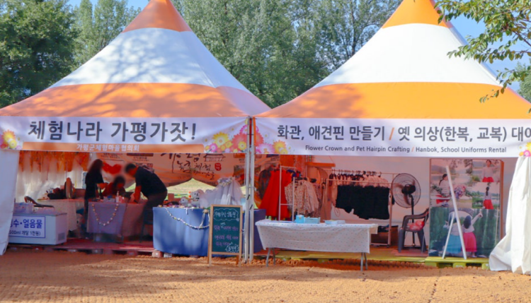 자라섬 꽃 페스타