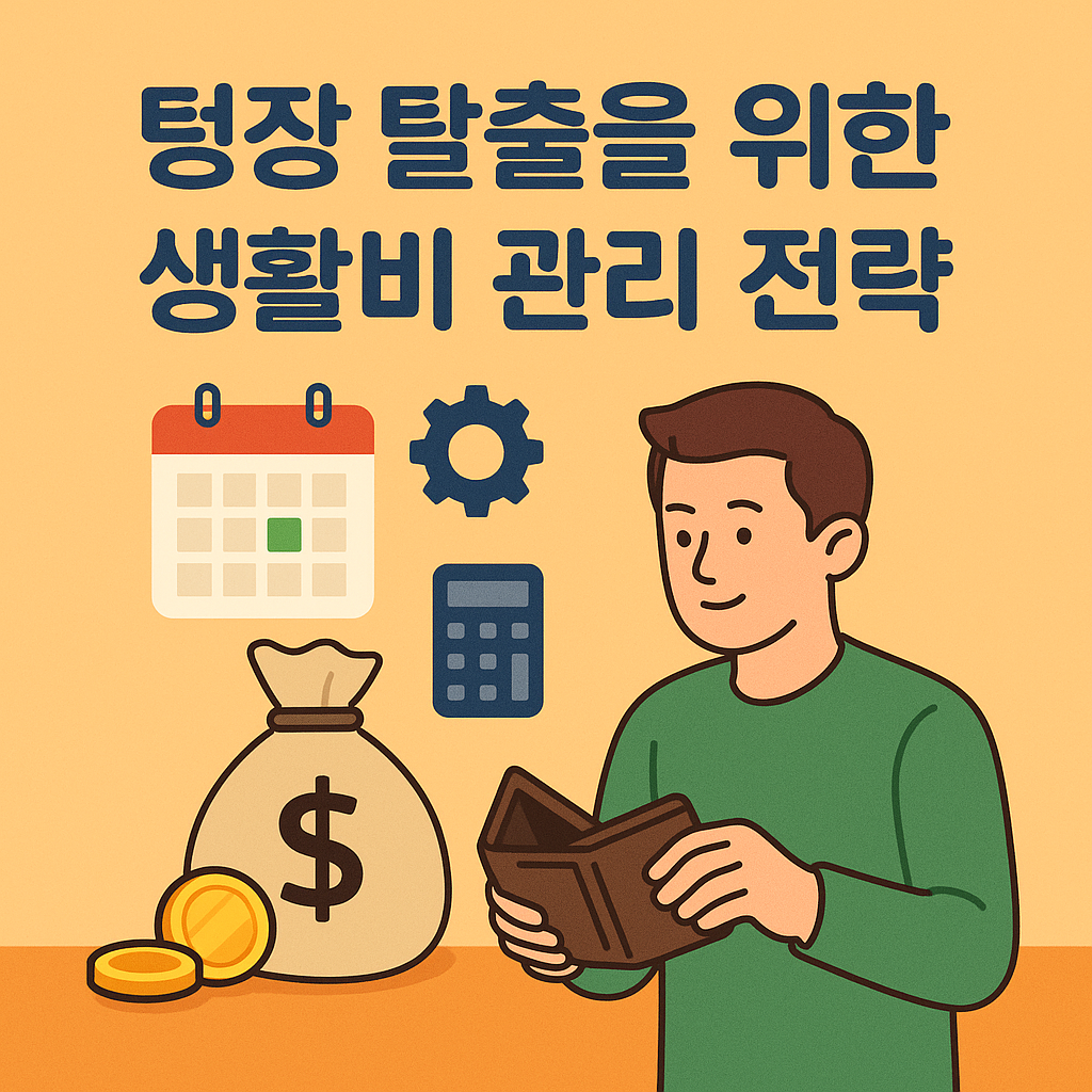 텅장 탈출을 위한 생활비 관리 전략