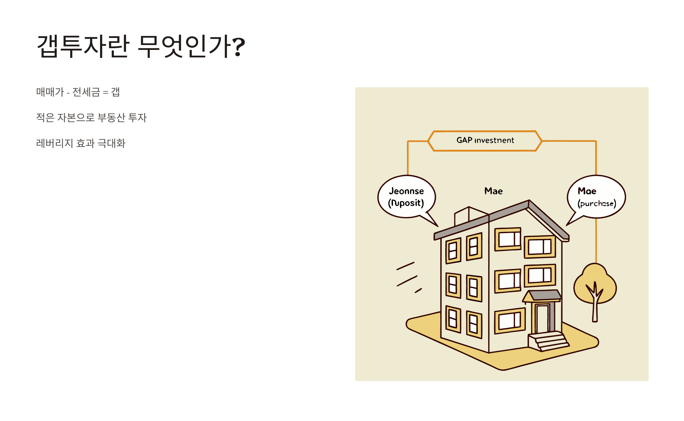 갭투자란 무엇일까?