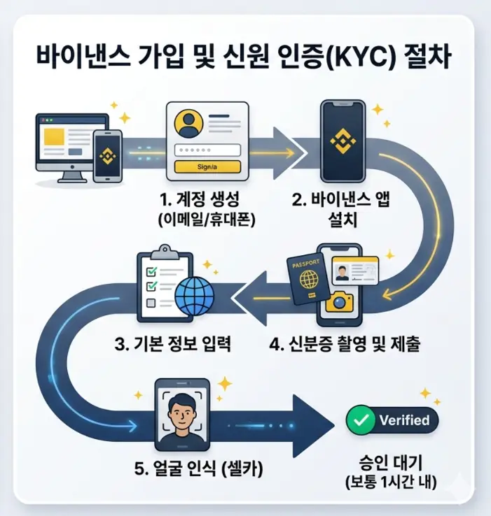 바이낸스 KYC 인증 절차
