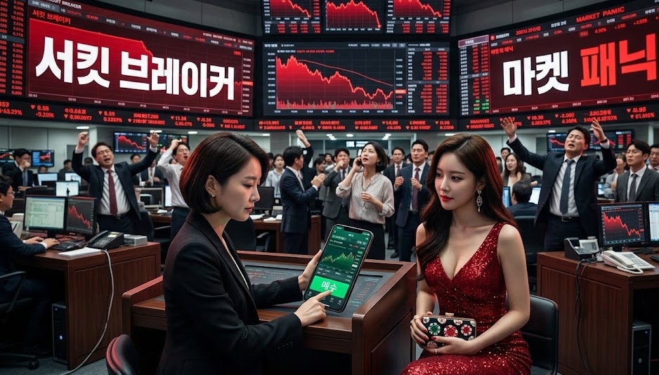 "사이드카에 서킷브레이커까지?" 공포의 코스피 급락장, 지금이 '바닥'일까 '지옥'일까?