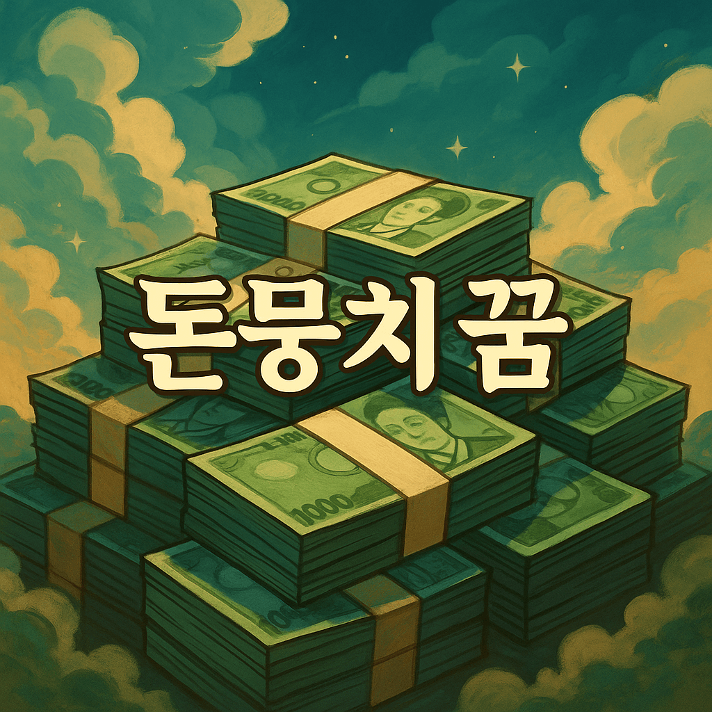 돈뭉치 꿈 해몽