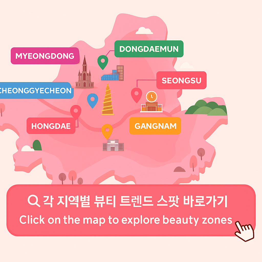 K-Beauty Festival Map