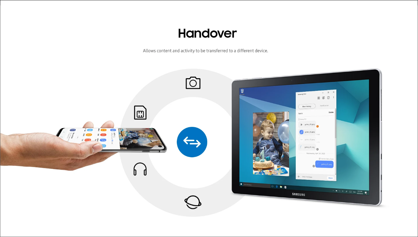 삼성 플로우(Samsung Flow), 컴퓨터(PC)와 갤럭시 휴대폰 연결