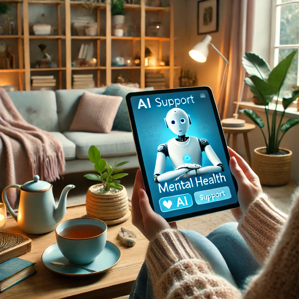 AI와 정신 건강 관리: 인공지능이 정신적 웰빙에 미치는 긍정적인 영향
