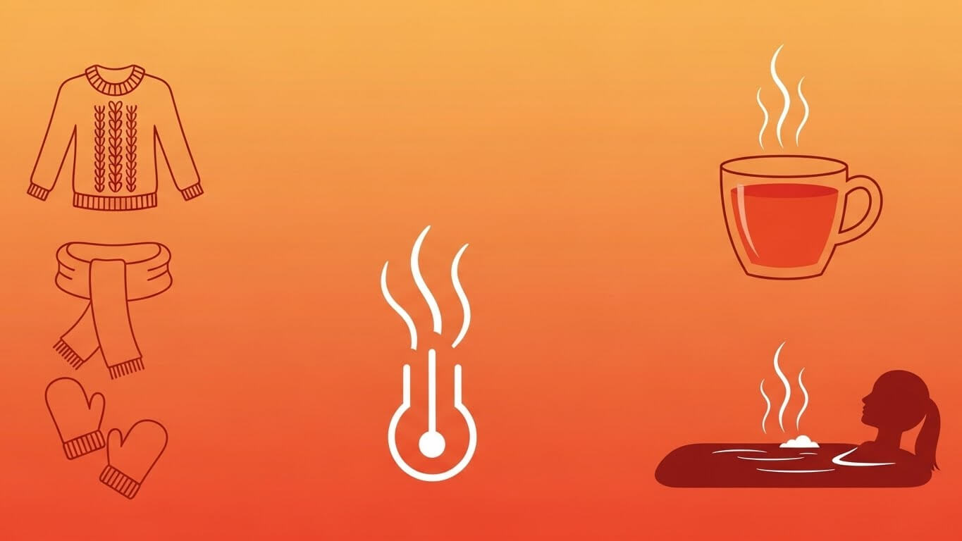 체온 유지로 대사 촉진하기