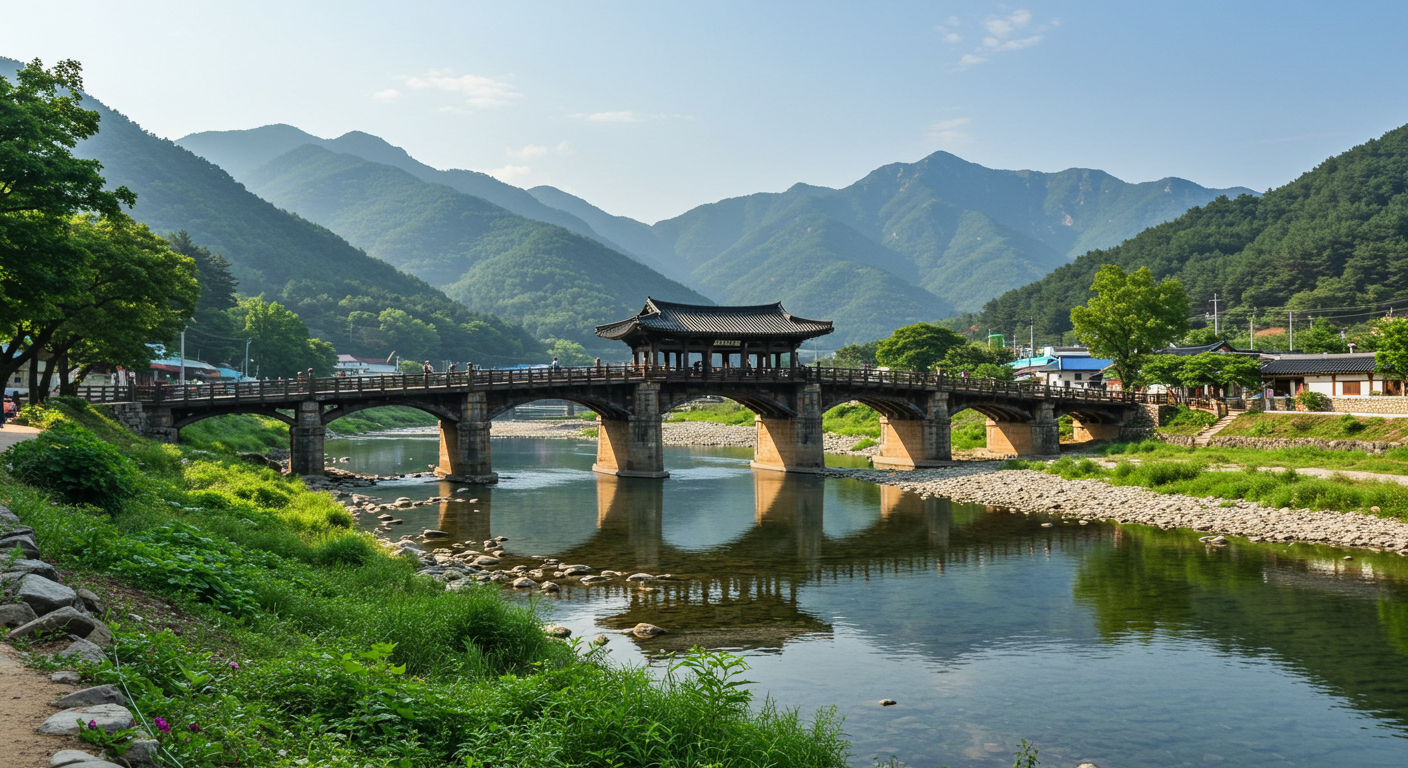 강원 정선 아우라지