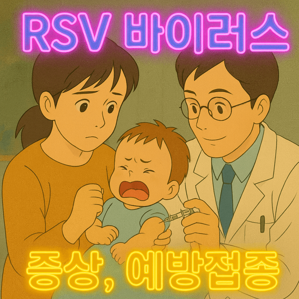 RSV 바이러스 증상 및 예방접종