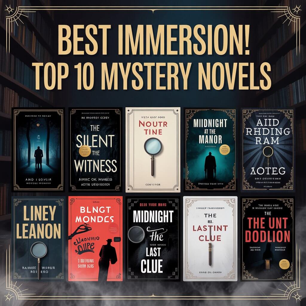 엄선 미스터리 소설 추천 top10