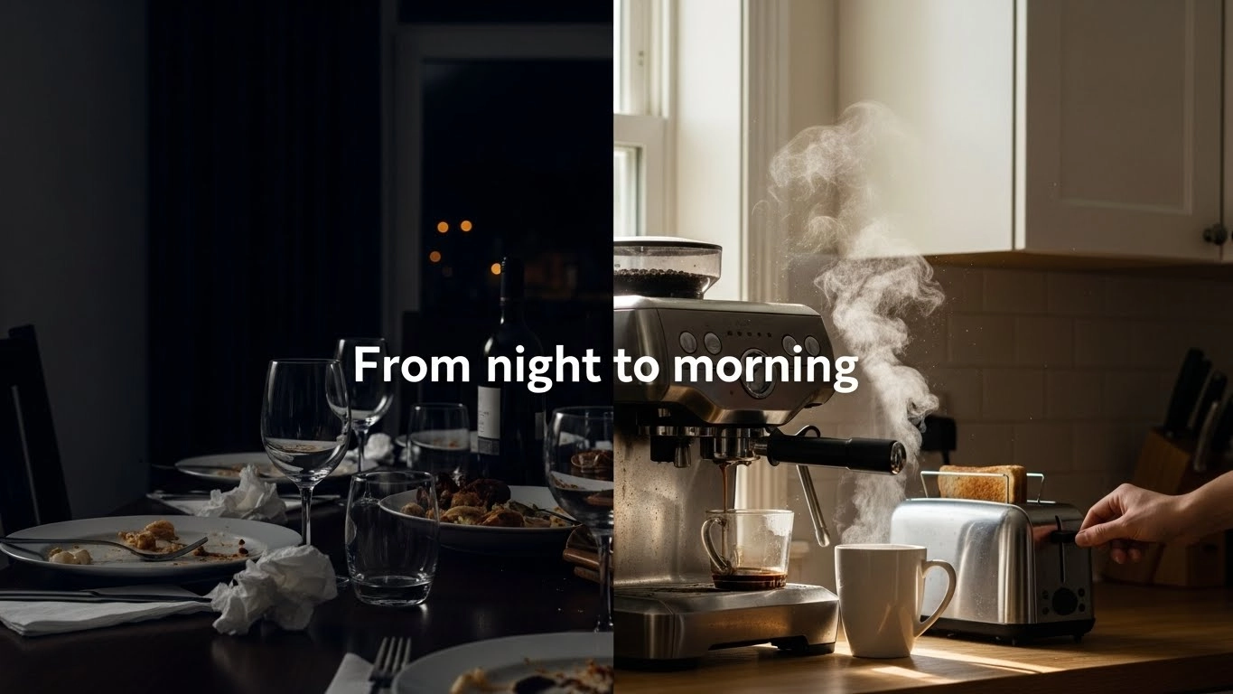 전날 잘 먹었는데 아침이 더 불편한 이유&amp;#44; 밤 식사 여운 때문일까