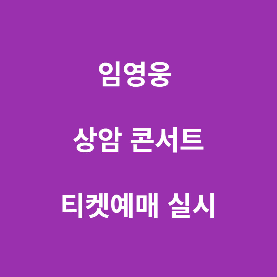 임영웅 상암 콘서트